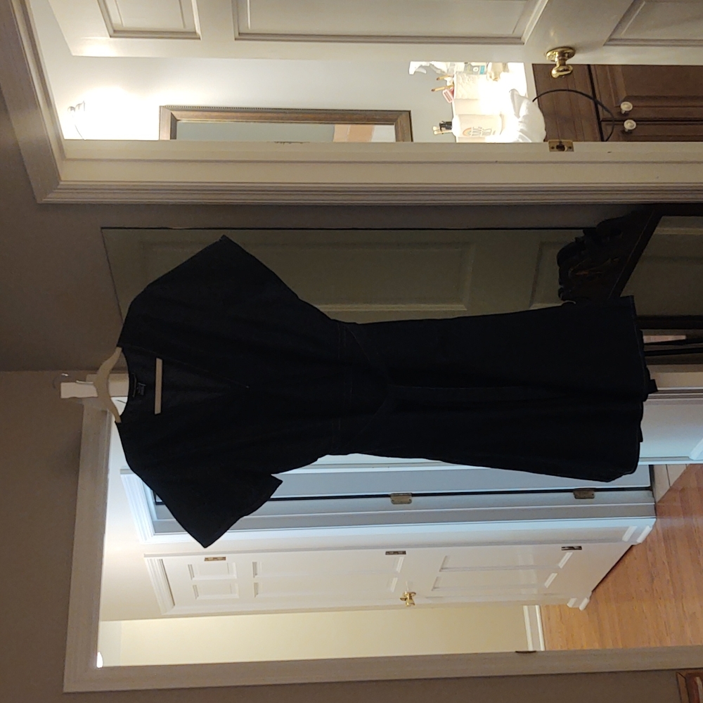 New Denim Ashley Stewart Belted Dress Size 18